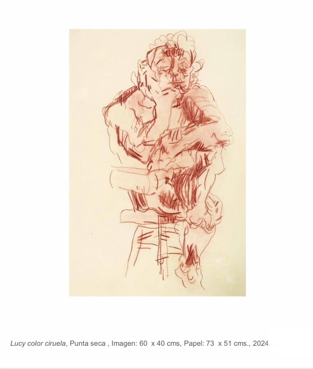 Desnudo, obra de Carolina Tangassi