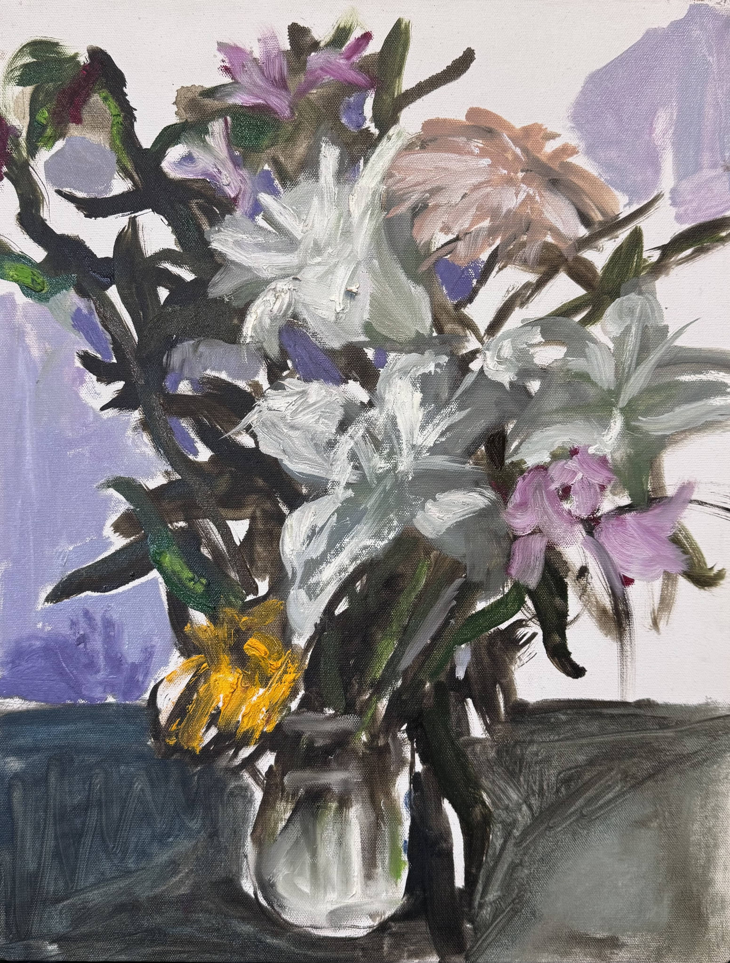 Flores II, obra de Marina Parra