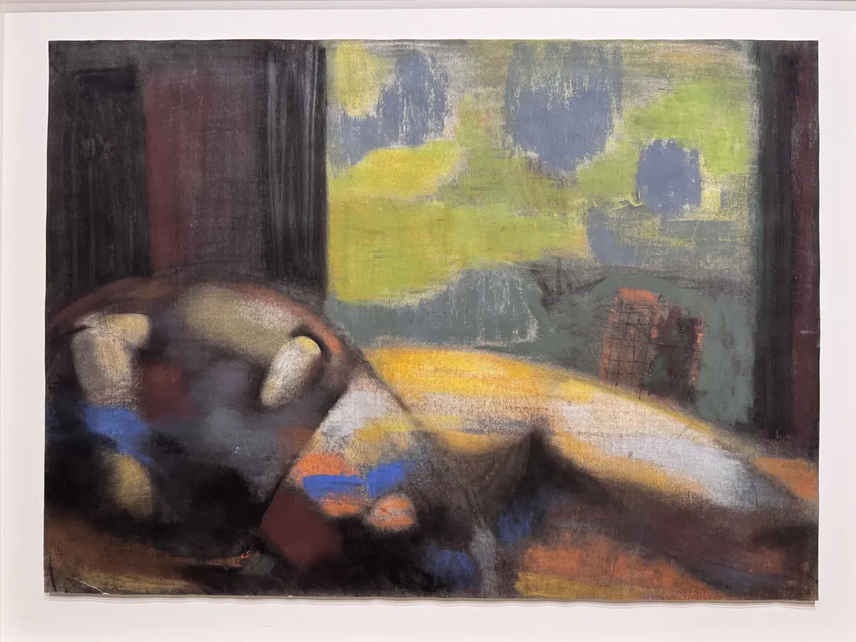 Dibujo inspirado en Glassworks - Philip Glass, obra de Felipe Olivares