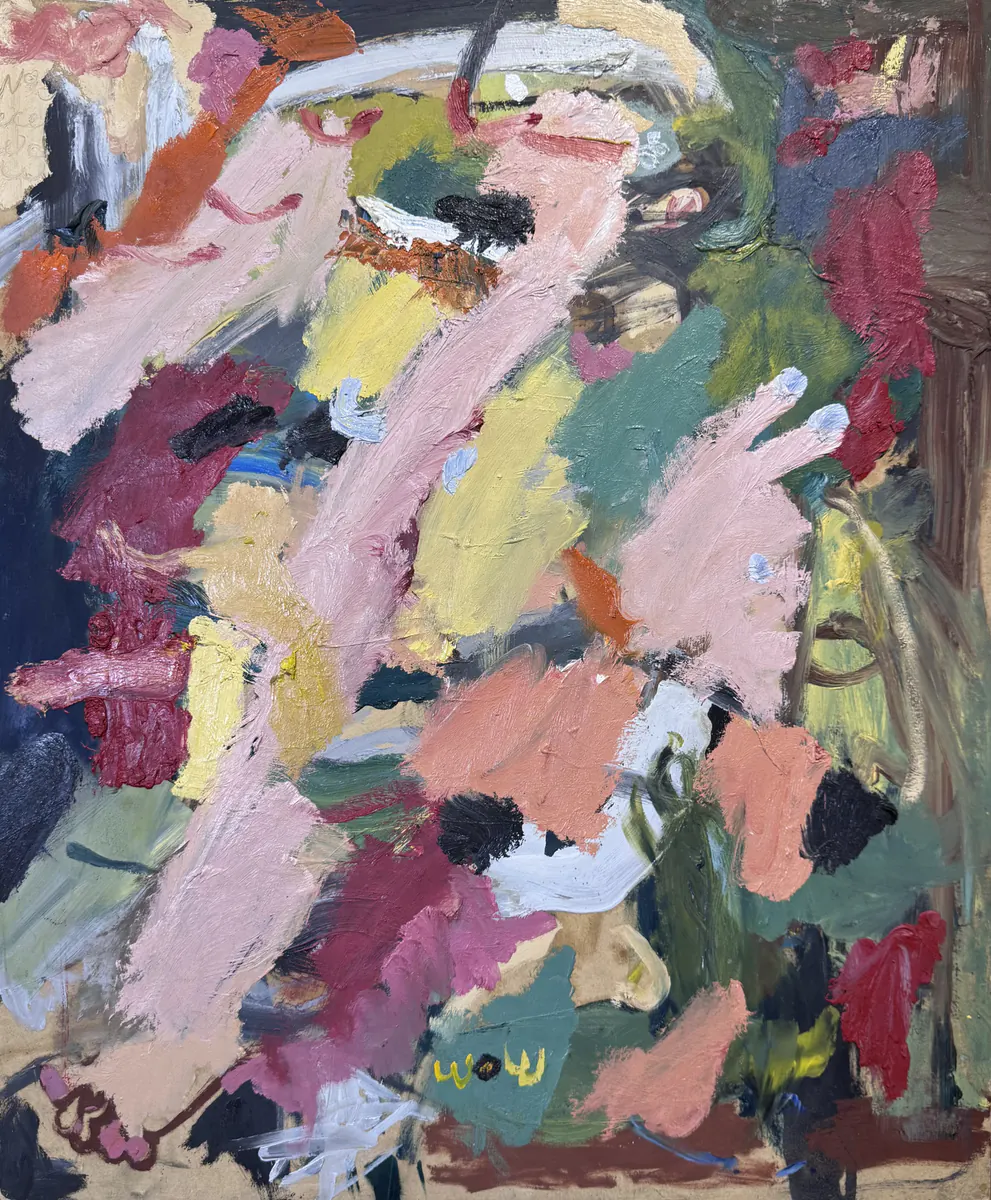 Wow, obra original de WOW; Óleo sobre tabla DMF · 50 x 60 cm · 2026, Anomalía Arte CDMX