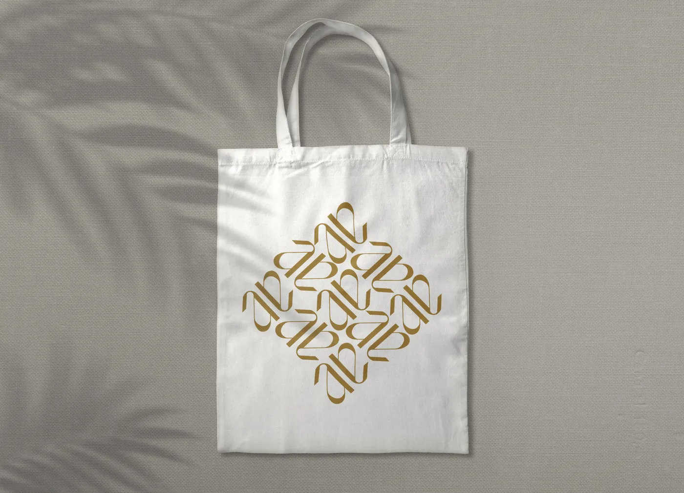 Motivo modular · bolsa de tela